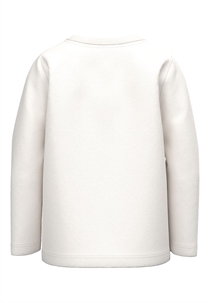 NAME IT Langærmet Bluse Vux White Alyssum
